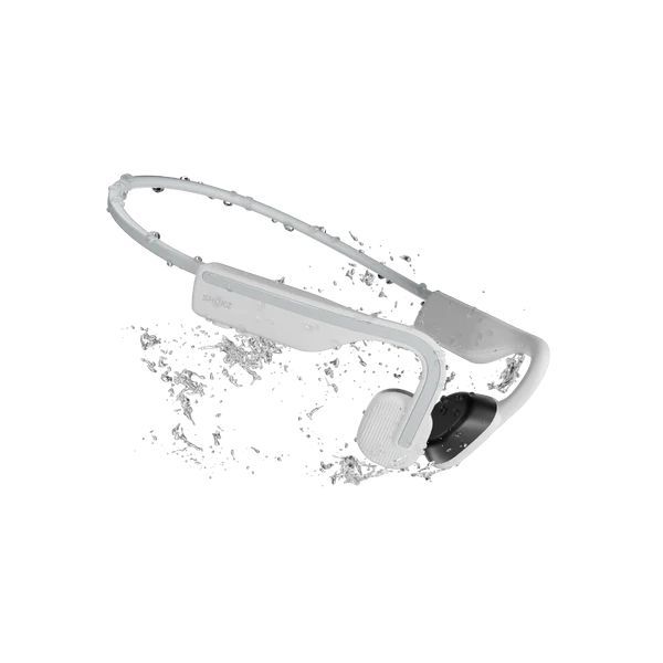 Shokz Openmove Bone Conduction Open-Ear Lifestyle/Sport Wireless Bluetooth Headphones White