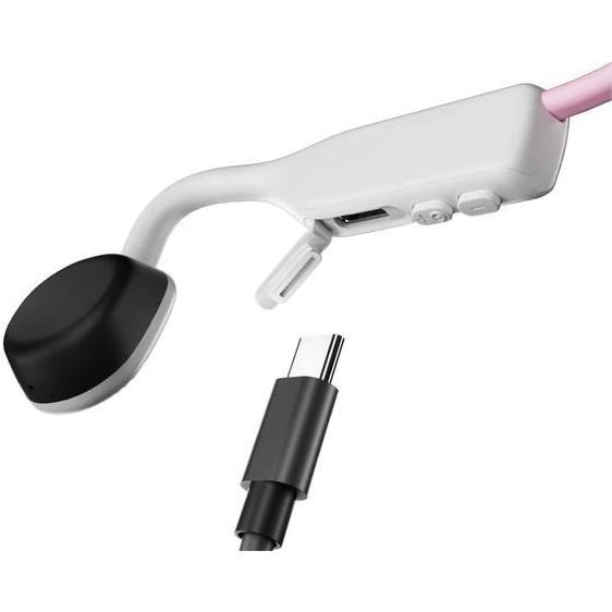 Shokz Openmove Bone Conduction Open-Ear Lifestyle/Sport Bluetooth Headset Pink