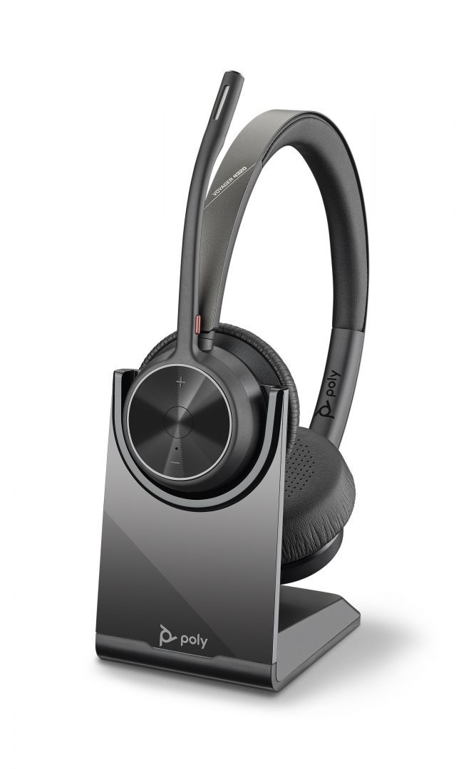 Poly Plantronics Voyager 4320 UC Wireless Bluetooth Headset Black