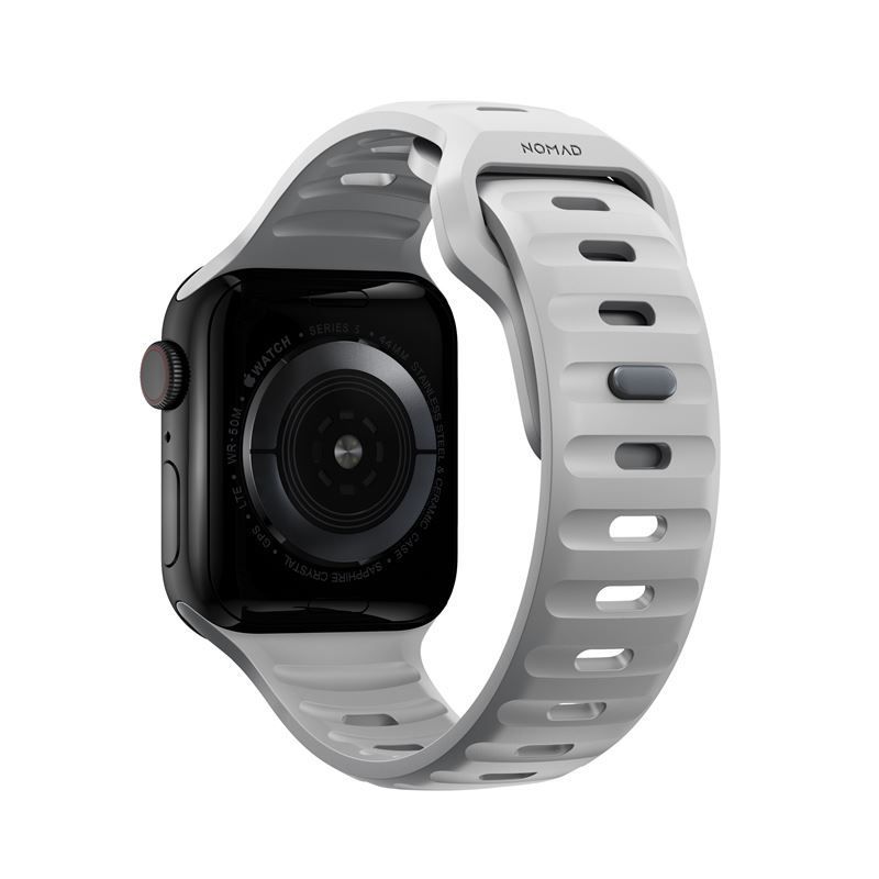 Nomad Sport Strap S/M, grey - Apple Watch 7 (41mm)/6/SE/5/4 (40mm)/3/2/1 (38mm)