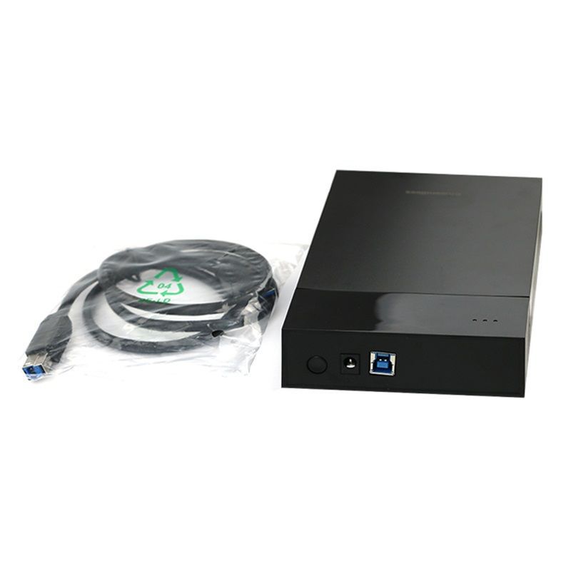 nBase EH-35ASU3B 3,5” External SATA USB3.0 5Gbps Black