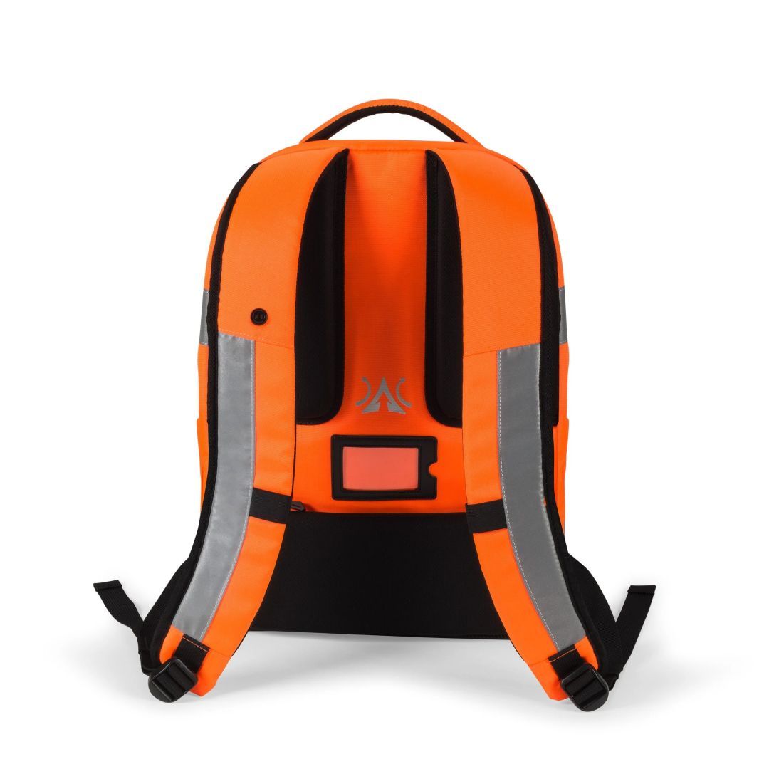 Dicota Backpack Hi-Vis 25 litres Orange