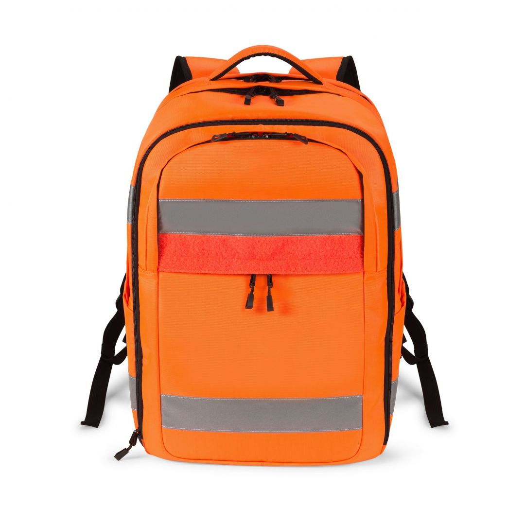 Dicota Backpack Hi-Vis 32/38 litres Orange