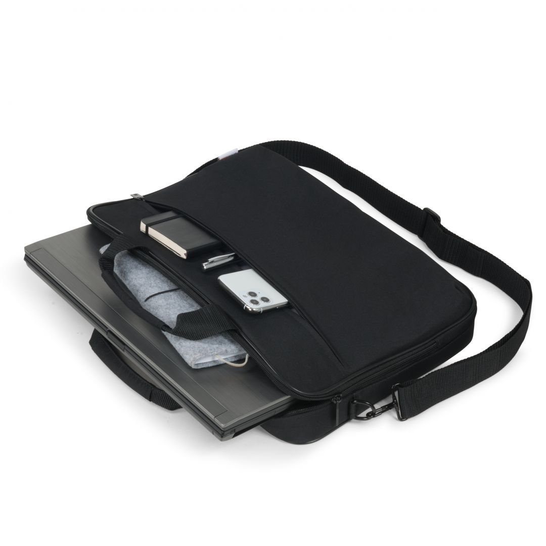 Dicota Base XX Laptop Bag Toploader 14,1" Black
