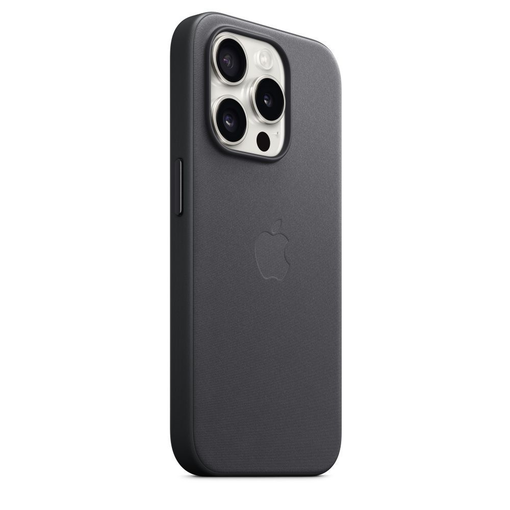 Apple iPhone 15 Pro FineWoven Case with MagSafe Black
