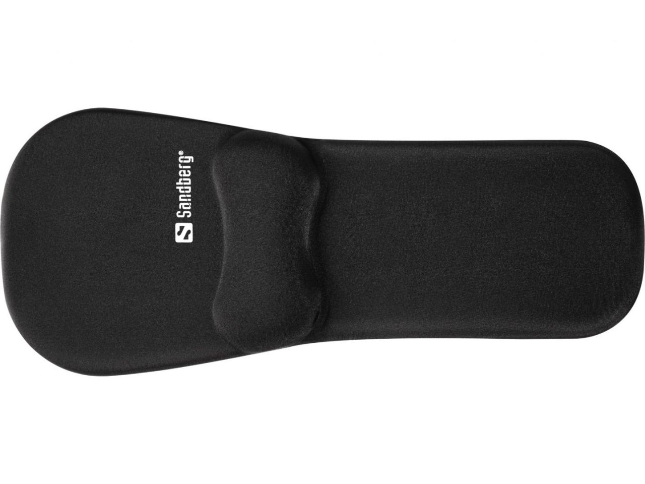 Sandberg Gel Wrist + Arm Rest Egérpad Black