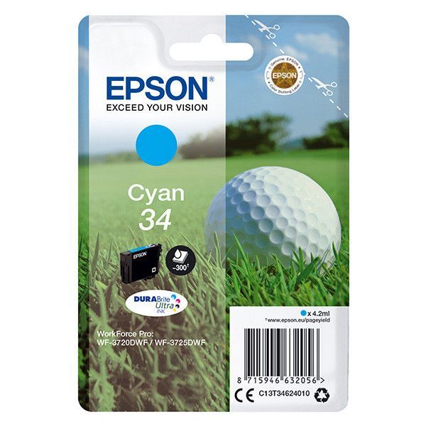 Epson T3462 (34) Cyan tintapatron