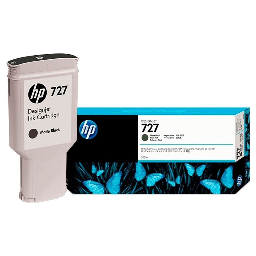 HP B3P22A (727) Matte Black tintapatron