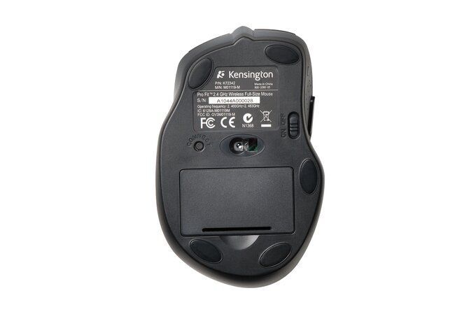 Kensington Pro Fit Full-Size Wireless Mouse Black