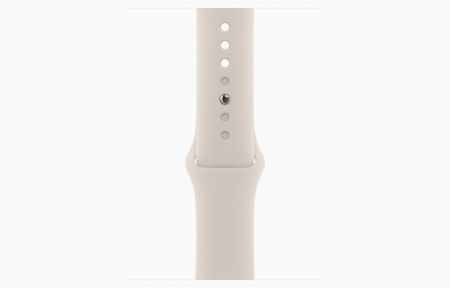 Apple Watch SE3 GPS 44mm Starlight Alu Case with Starlight Sport Band M/L