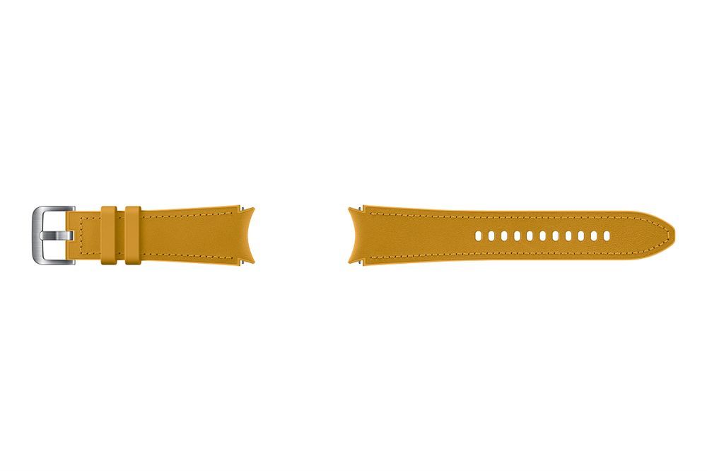Samsung Galaxy Watch 4 20mm Hybrid Leather Band Mustard (M/L)
