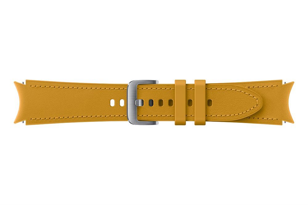 Samsung Galaxy Watch 4 20mm Hybrid Leather Band Mustard (M/L)