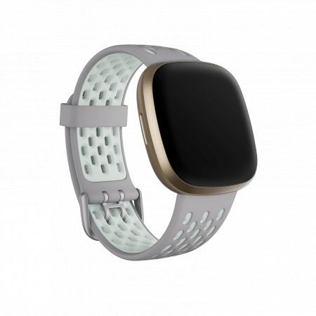 Fitbit Versa 3 Sense Sport Band Large Grey/Mint