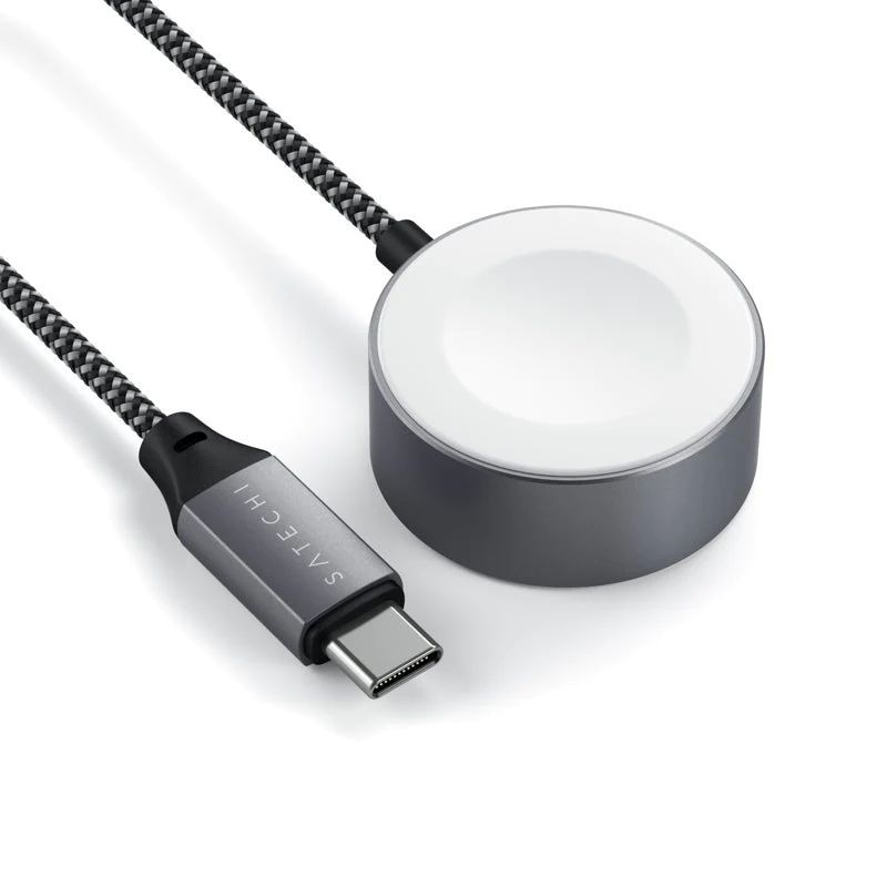 Satechi USB-C Magnetic Braided Charging Cable for Apple Watch