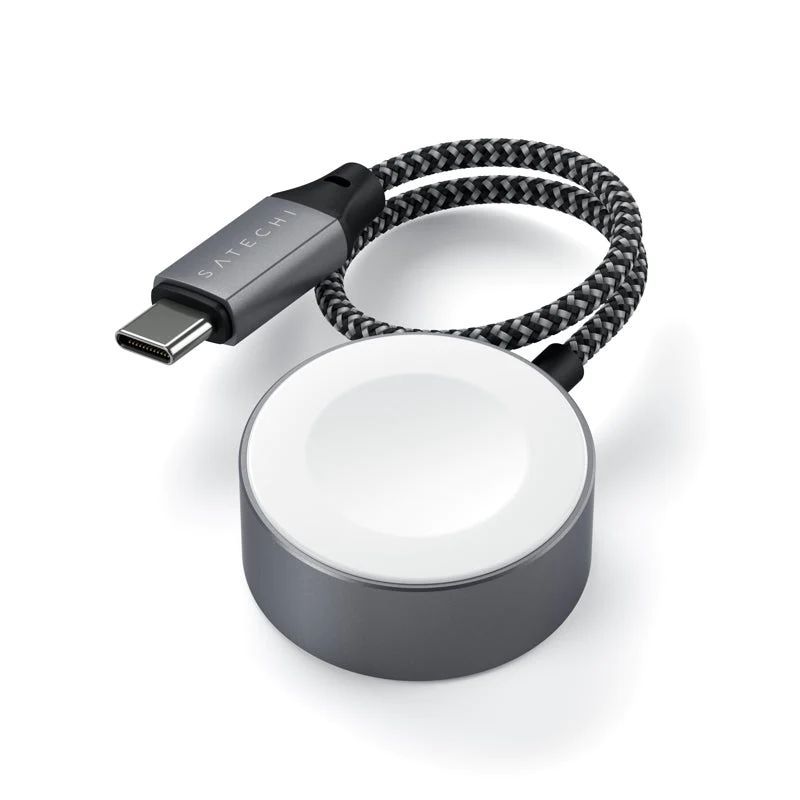 Satechi USB-C Magnetic Braided Charging Cable for Apple Watch
