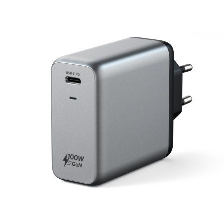 Satechi 100W USB-C PD Wall Charger Space Gray