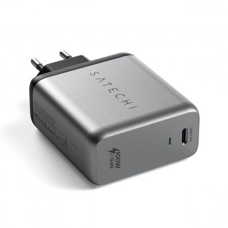 Satechi 100W USB-C PD Wall Charger Space Gray