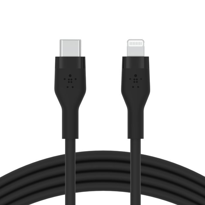 Belkin BoostCharge Flex USB-C Cable with Lightning Connector 2m Black