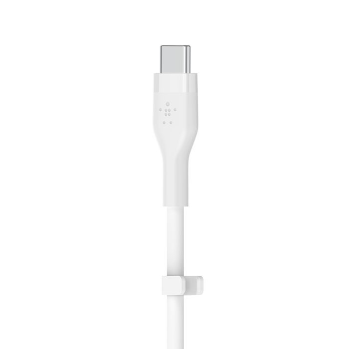 Belkin BoostCharge Flex USB-C Cable with Lightning Connector 1m White