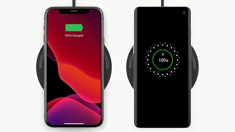 Belkin BoostCharge 10W Wireless Charging Pad + Cable (Wall Charger Not Included) Black