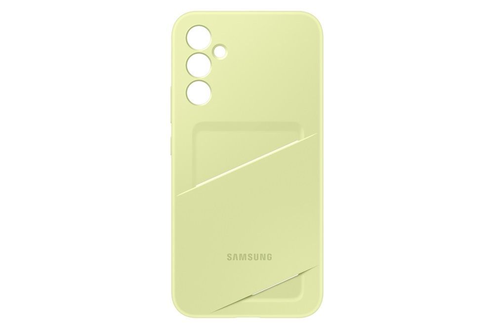 Samsung A34 Card Slot Case Lime