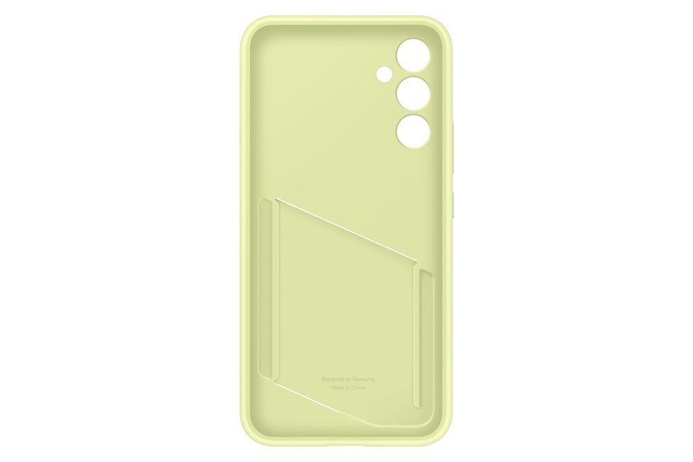 Samsung A34 Card Slot Case Lime