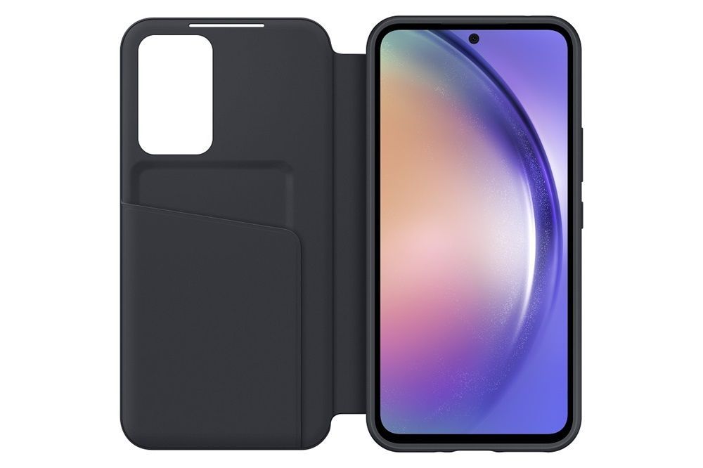 Samsung A54 Smart View Wallet Case Black