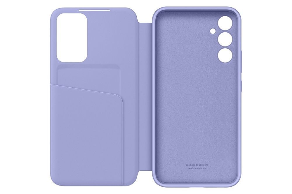 Samsung A34 Smart View Wallet Case Blueberry