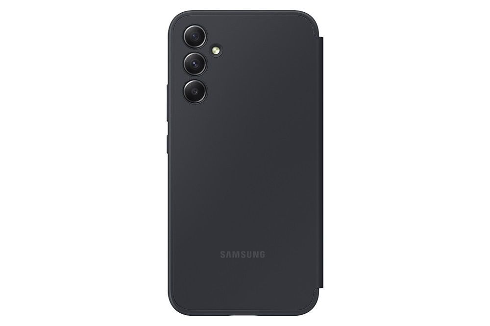Samsung A34 Smart View Wallet Case Black