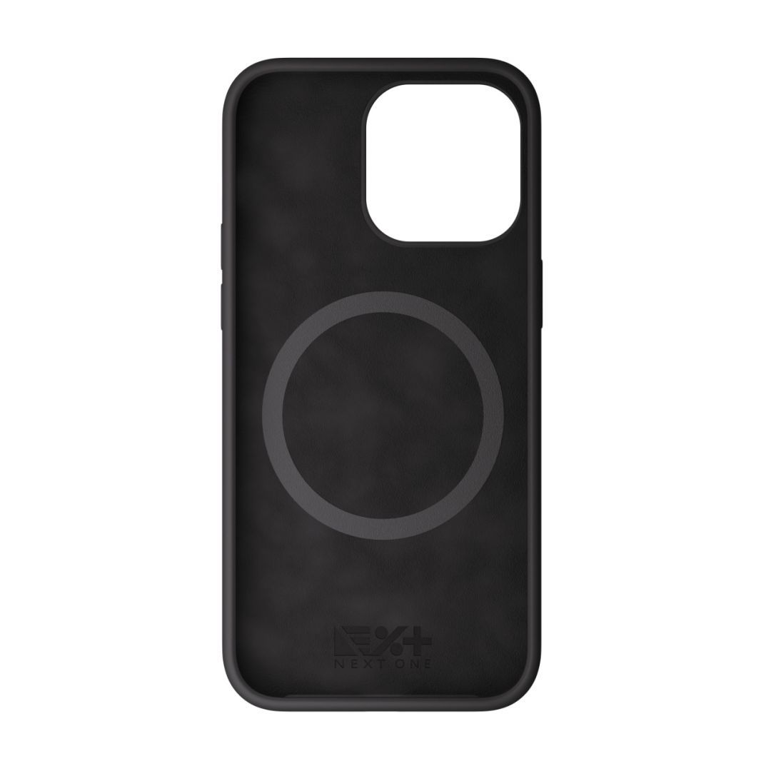 Next One MagSafe Silicone Case iPhone 14 Pro Black