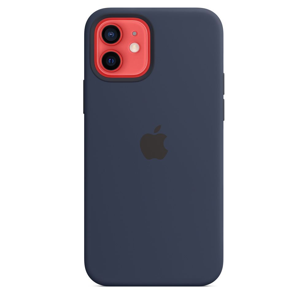 Apple iPhone 12 / 12 Pro Silicone Case with MagSafe Deep Navy