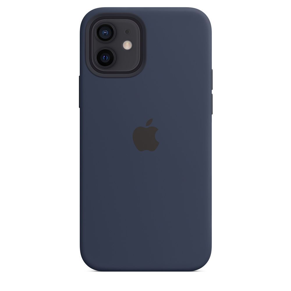 Apple iPhone 12 / 12 Pro Silicone Case with MagSafe Deep Navy