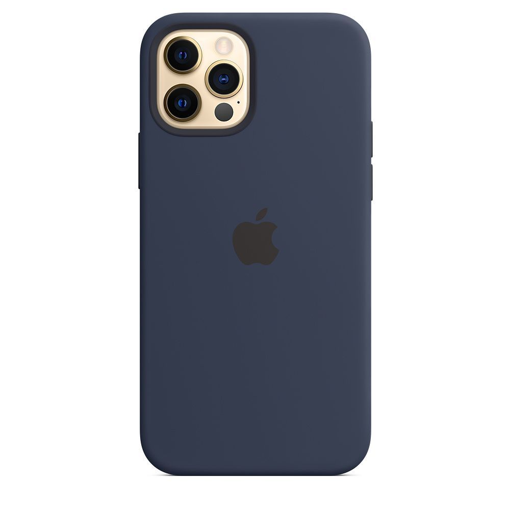 Apple iPhone 12 / 12 Pro Silicone Case with MagSafe Deep Navy