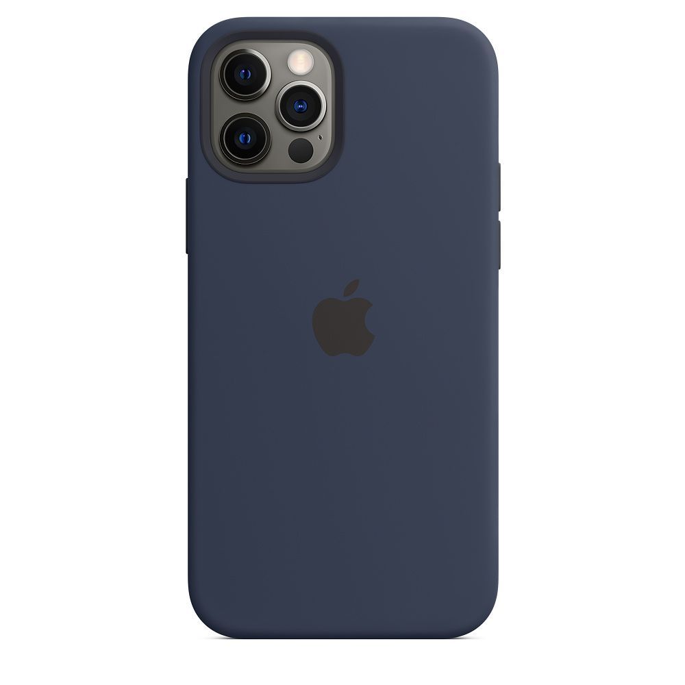 Apple iPhone 12 / 12 Pro Silicone Case with MagSafe Deep Navy