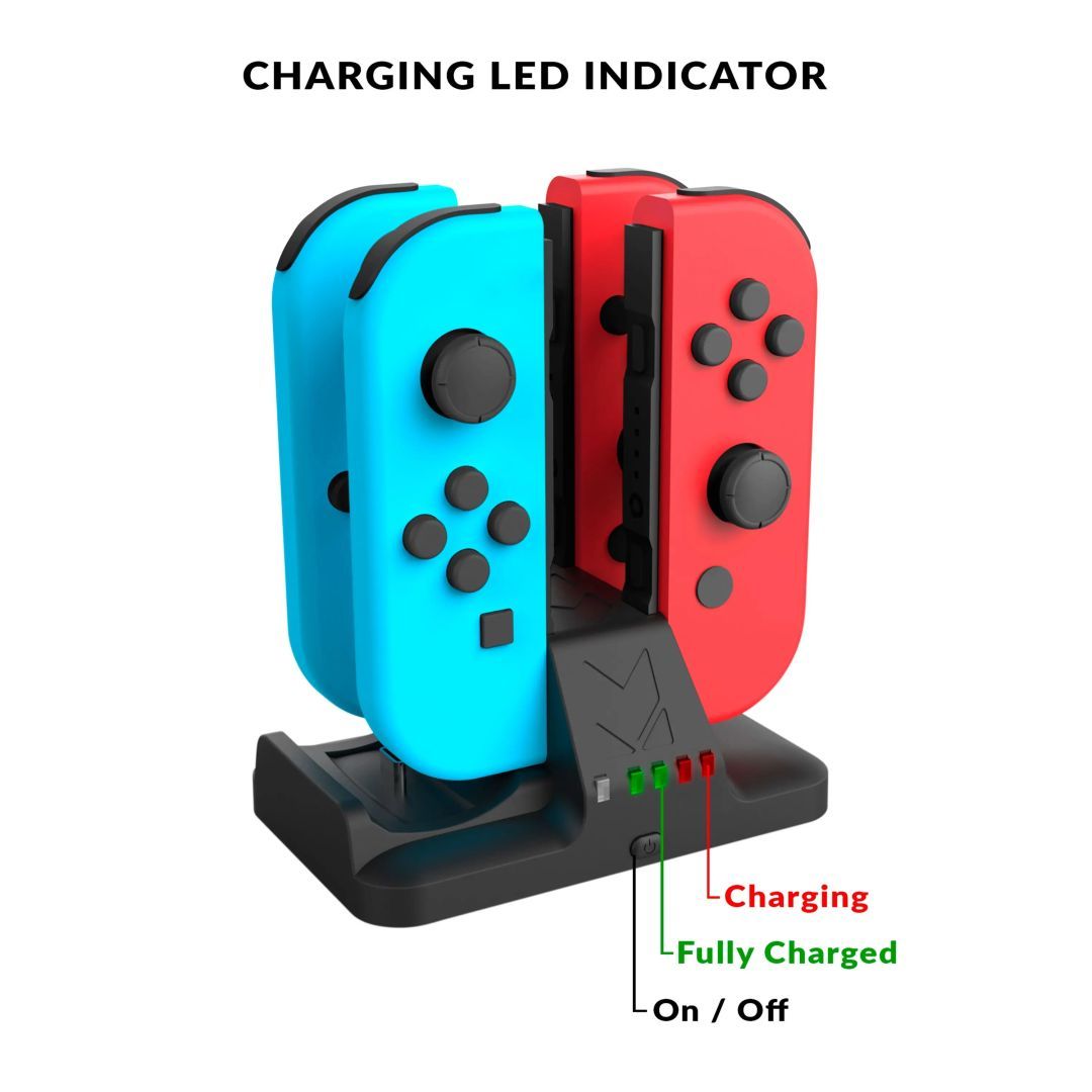 Subsonic Charging Station For Switch Black