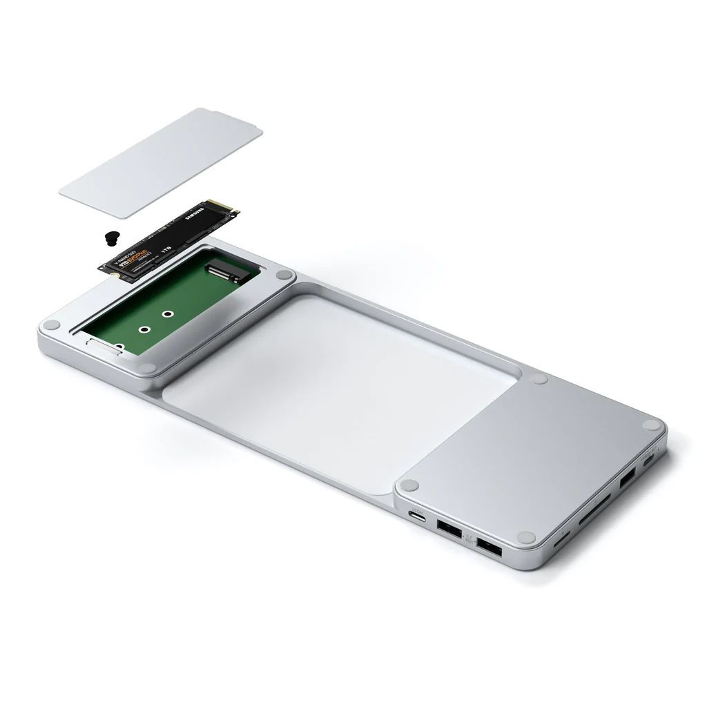 Satechi USB-C Slim Dock for 24” IMAC Silver