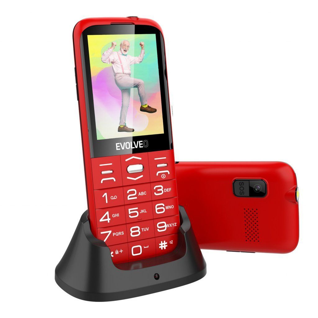 Evolveo EasyPhone XO Red