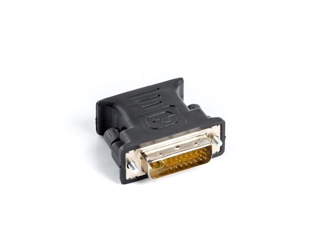Lanberg DVI to VGA male/famale adapter Black
