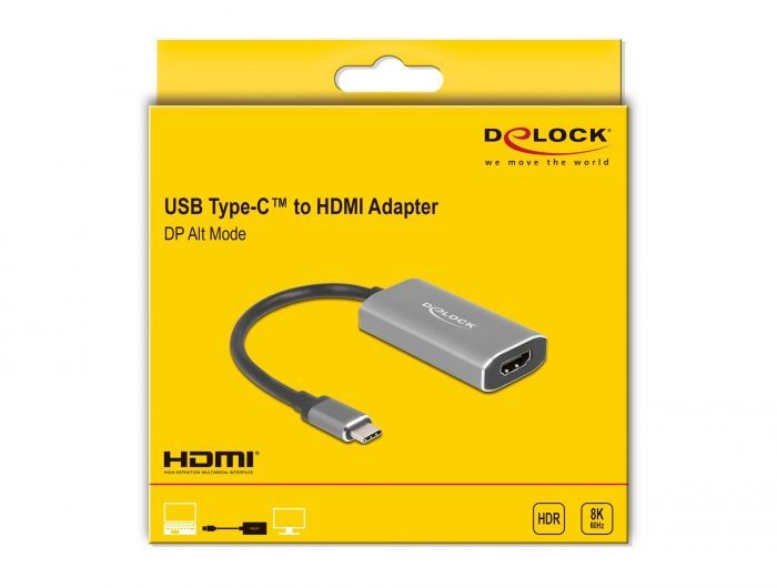 DeLock USB Type-C to HDMI adapter