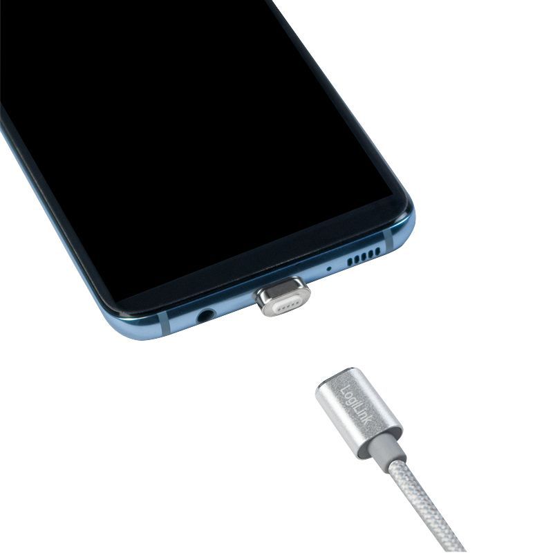 Logilink CU0119ADAP USB Sync & Charging cable USB-C with magnetic adapter