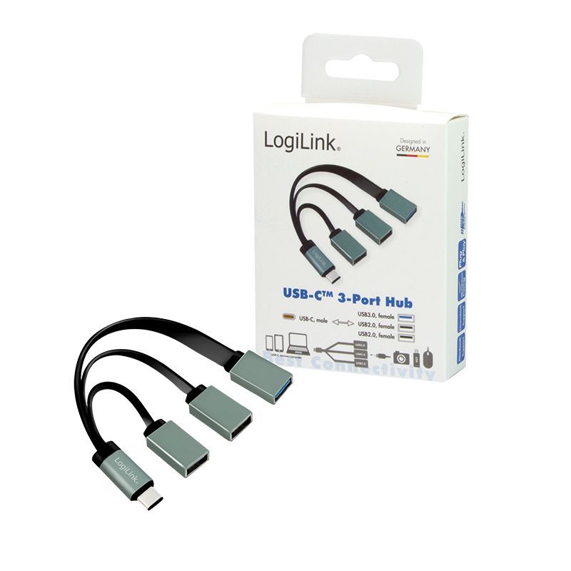 Logilink USB-C 3.1 hub 3-port