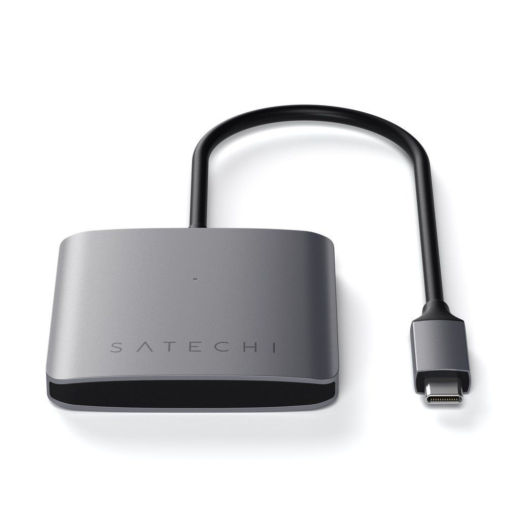 Satechi 4-Port USB-C Hub Space Gray