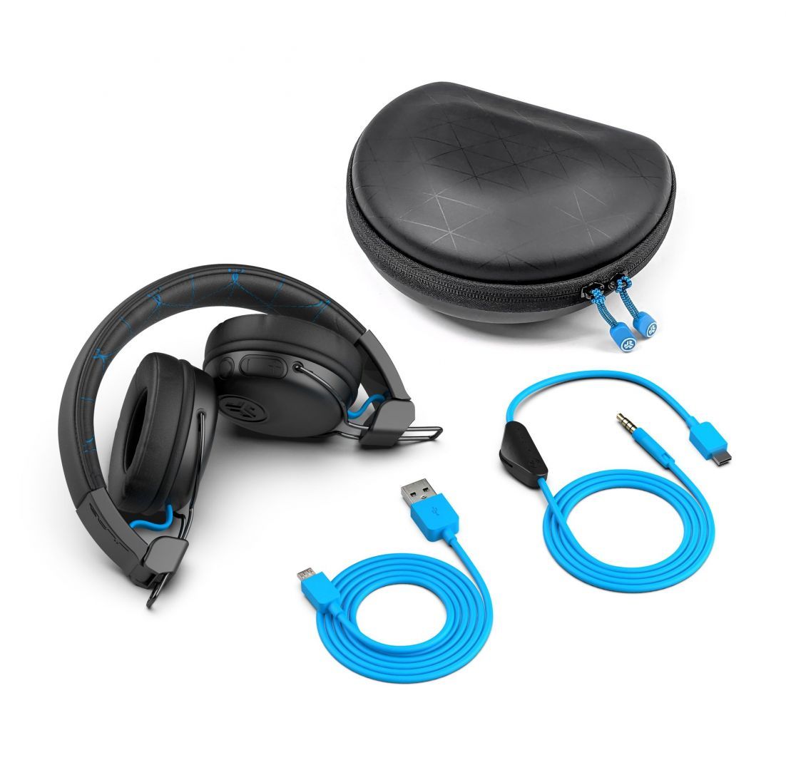 JLab Play Gaming Wireless Headset Black/Blue