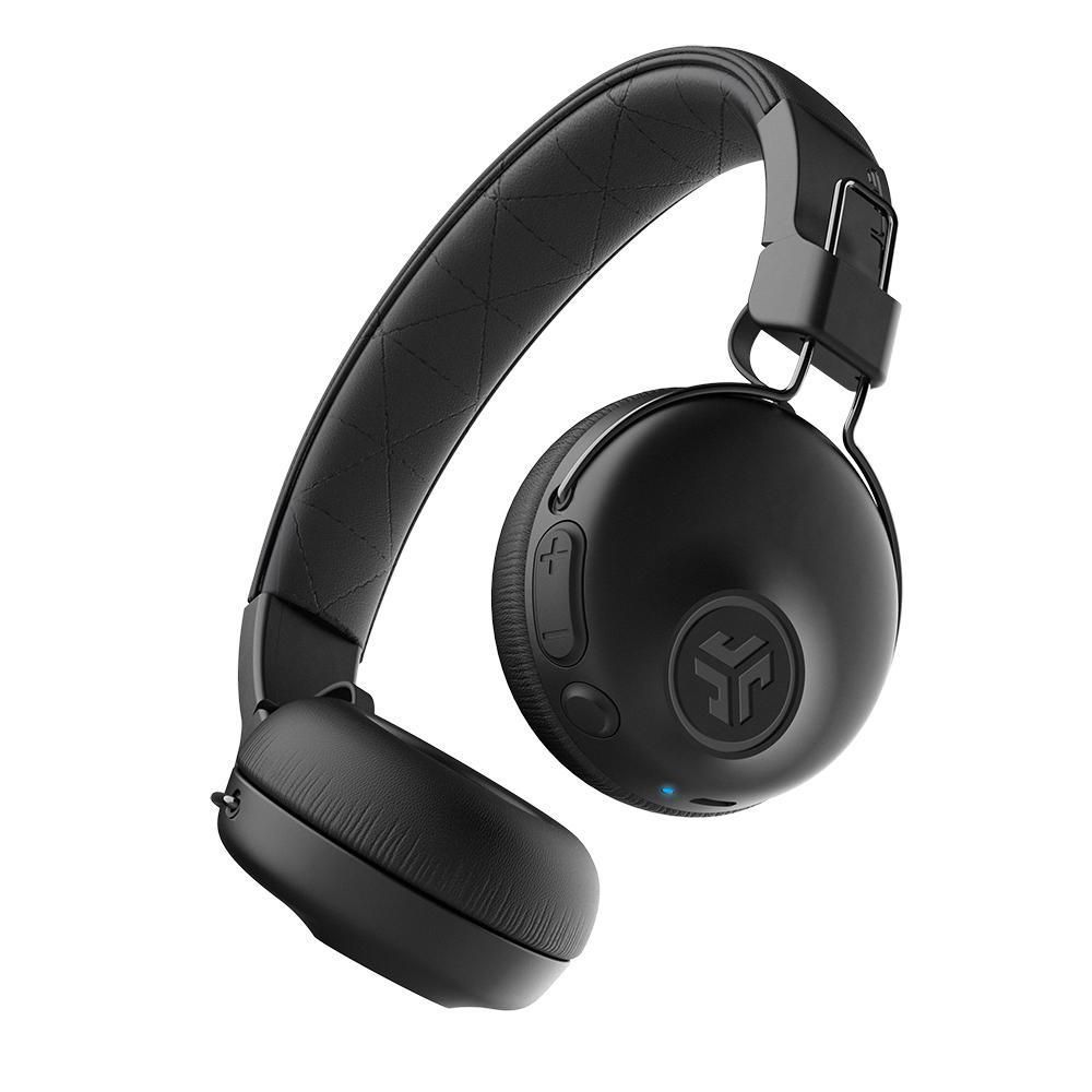 JLab Studio ANC On Ear Wireless Active Noise Cancelling Headphones Black