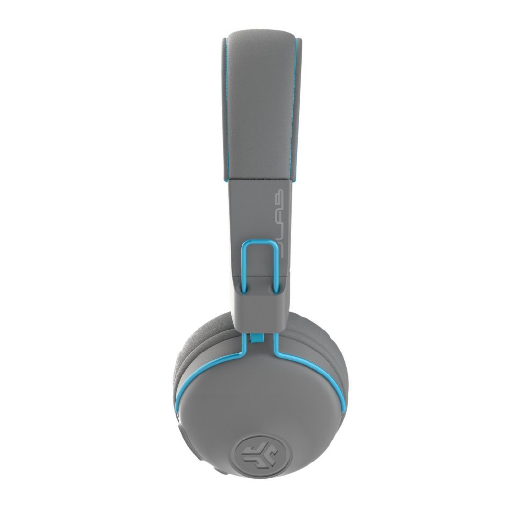 JLab Studio Wireless On Ear Headphones Grey/Blue