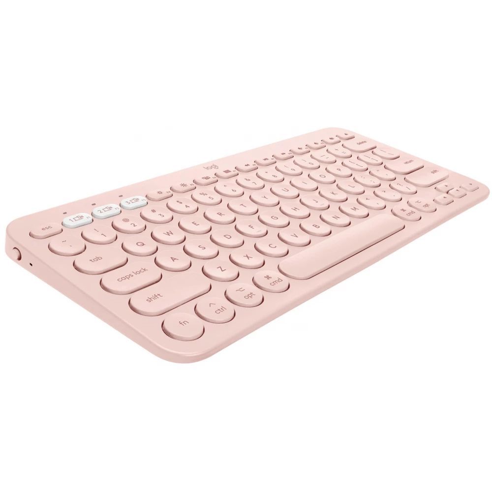 Logitech K380 Multi-Device Bluetooth Keyboard Rose US