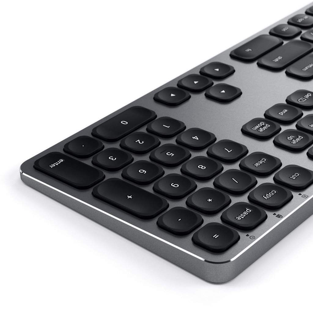 Satechi Aluminum Wired Keyboard for Mac Space Gray US