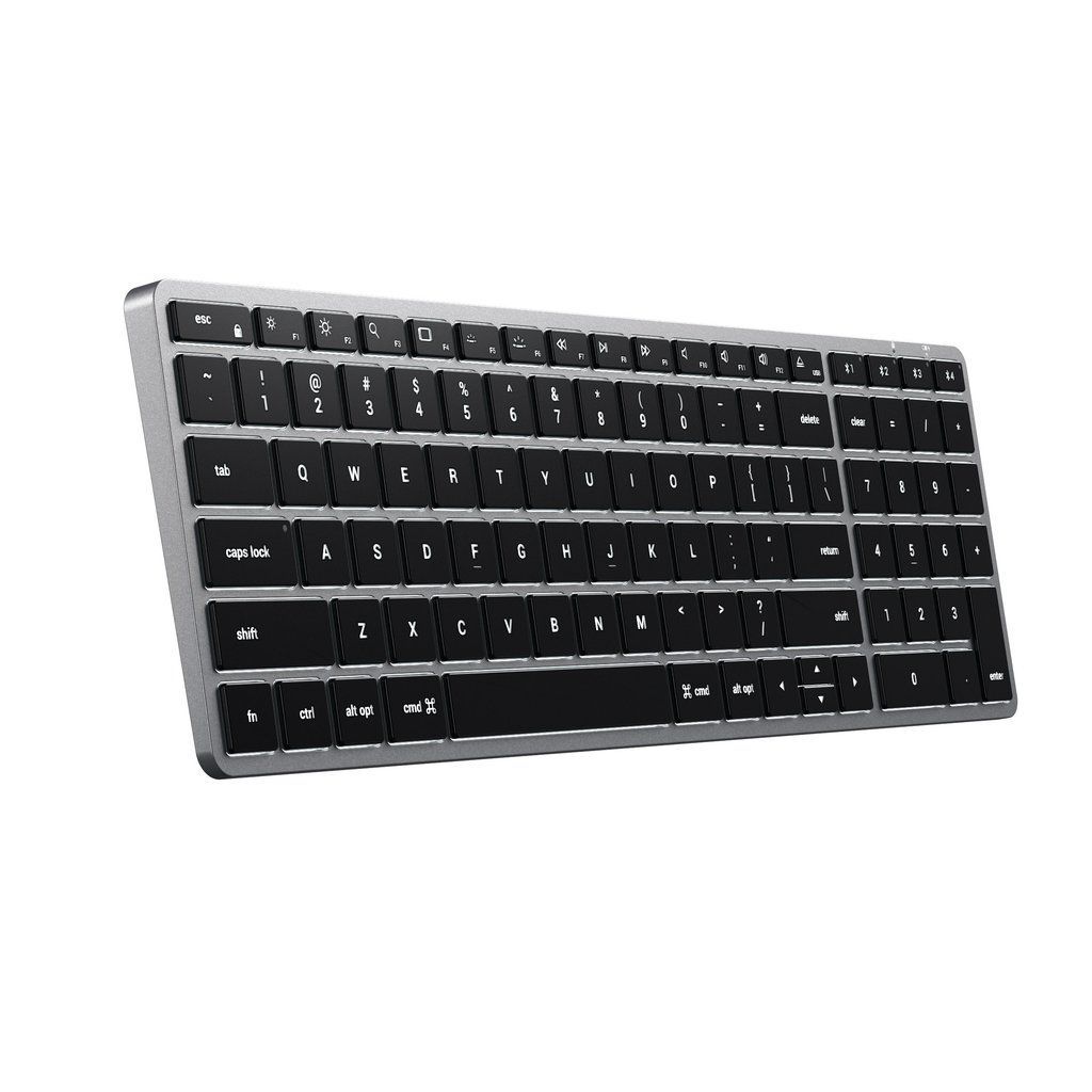 Satechi Slim X2 Bluetooth Backlight Keyboard Space Grey US