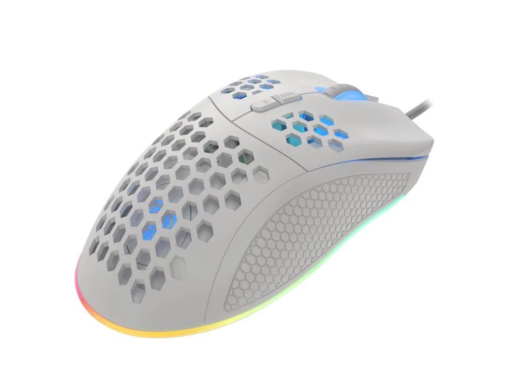 Genesis Krypton 555 Gaming Mouse White