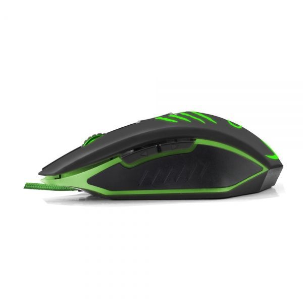 Esperanza MX209 Claw Wired mouse Black/Green
